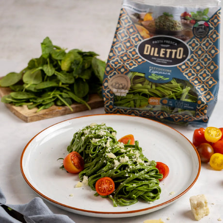 Fetuccini Espinaca 300gr Diletto