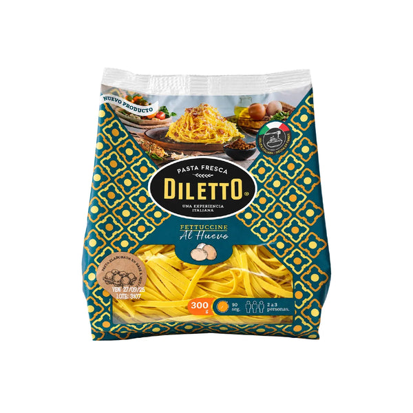 Fetuccini Huevo 300gr Diletto