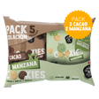 Pack Galletas Manzana Cacao 30 g (5un) Under Five