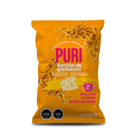 Ramitas Queso Garbanzos 125 gr Puri