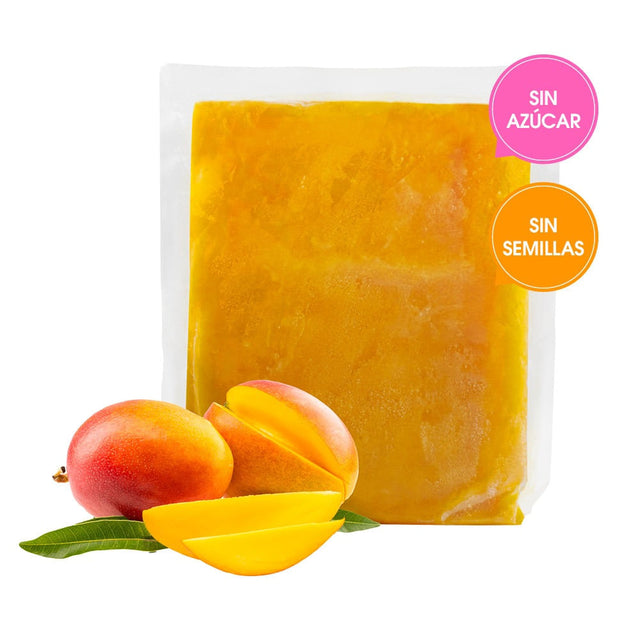 Puré de Mango s/Azúcar 1Kg Bou