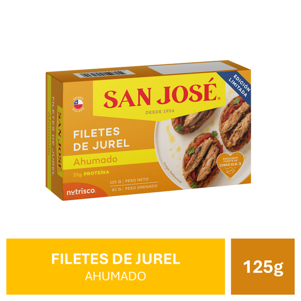Filete de Jurel en Ahumado 125g San José