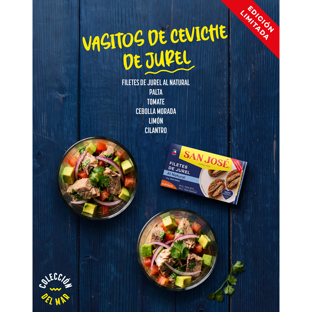Filete de Jurel al Natural 125g San José