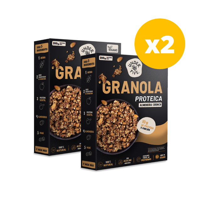 Pack Granola Proteica de Almendras 300g Nutrisco Market