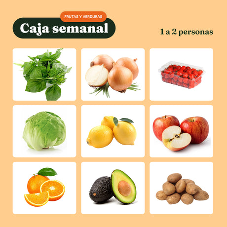 Pack Semanal Fruta y Verdura (1 a 2 personas) Nutrisco Market