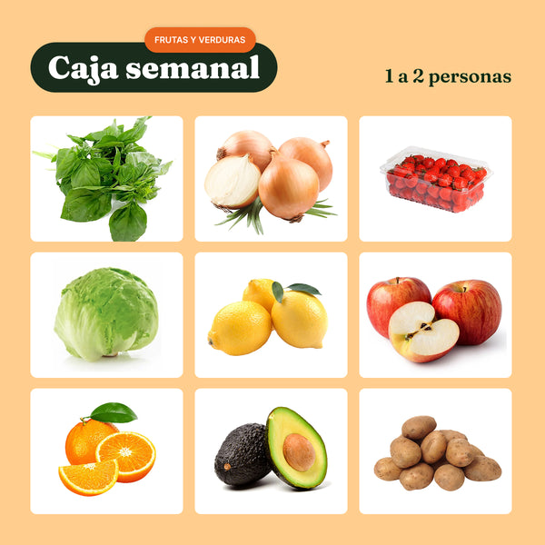 Pack Semanal Fruta y Verdura (1 a 2 personas) Nutrisco Market