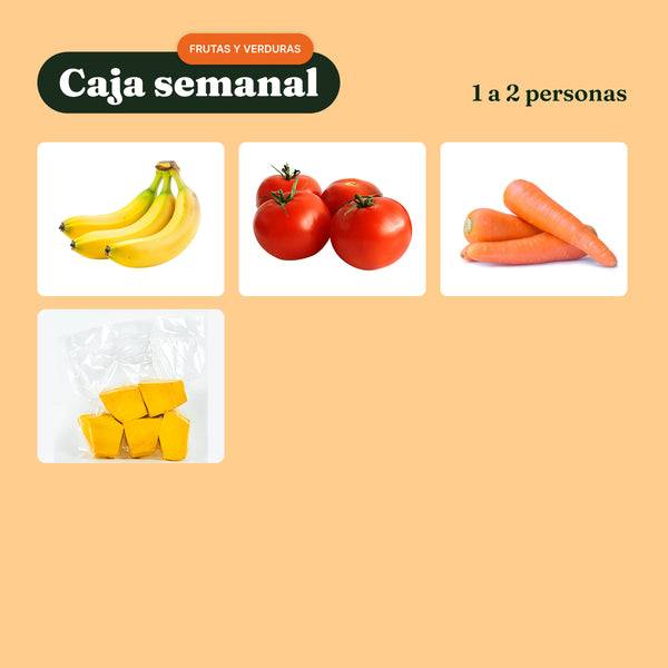 Pack Semanal Fruta y Verdura (1 a 2 personas) Nutrisco Market