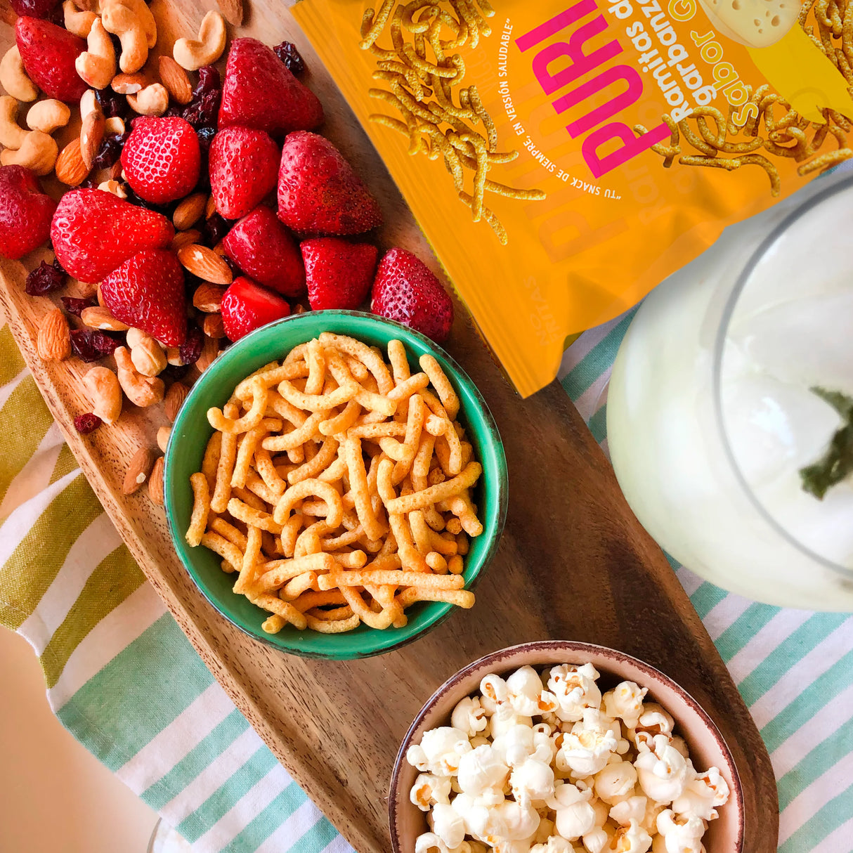 Ramitas Queso Garbanzos 125 gr Puri