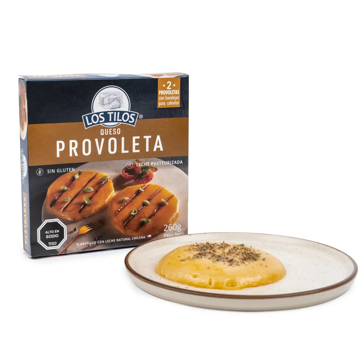 Queso Provoleta 260gr Los Tilos